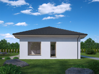 pohled domu