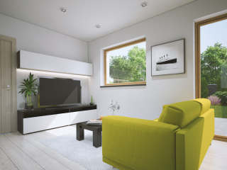 příklad interiéru domu