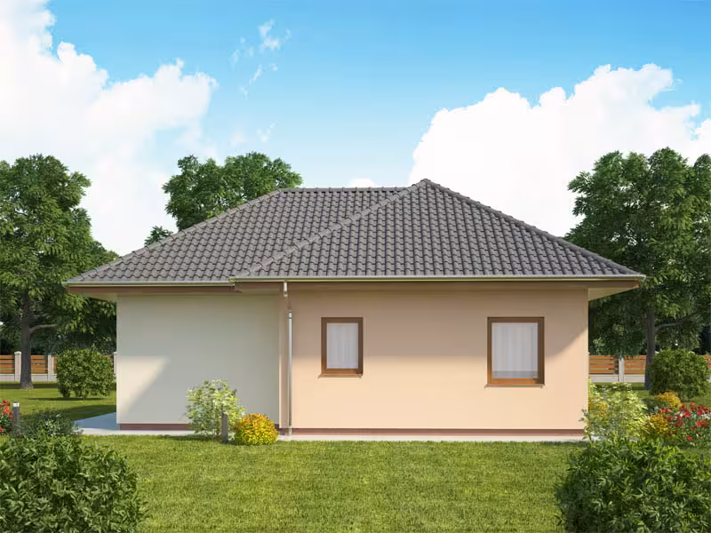 pohled domu